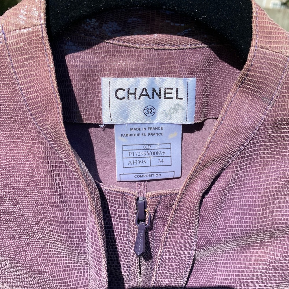 Leather Chanel top - Picture 6 of 15